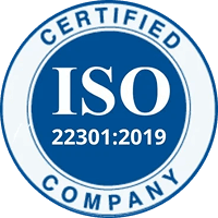 ISO 22301:2019 Certificate Badge